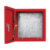Tripp Lite series SmartRack Outdoor Industrial Enclosure with Lock - NEMA 4, Surface Mount, Metal Construction, 12 x 12 x 10 in., Red
