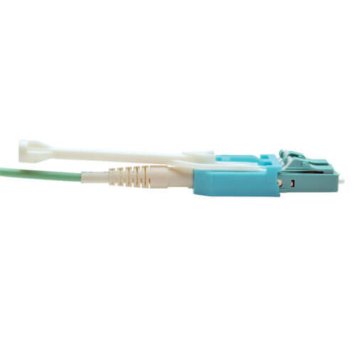 732e33d945a89f39ef1a79f48f33aef2 Tripp Lite series MTP/MPO Fan-out Cable with Push/Pull Tab Connectors, MTP/MPO to 4xLC, 40GbE, 40GBASE-SR4,OM3 Plenum-rated - Aqua, 1M (3.28 ft.)