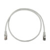 Tripp Lite series Cat6a 10G Snagless Shielded Slim STP Ethernet Cable (RJ45 M/M), PoE, White, 3 ft. (0.9 m)