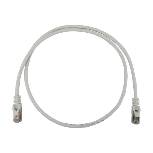 Tripp Lite series Cat6a 10G Snagless Shielded Slim STP Ethernet Cable (RJ45 M/M), PoE, White, 3 ft. (0.9 m)
