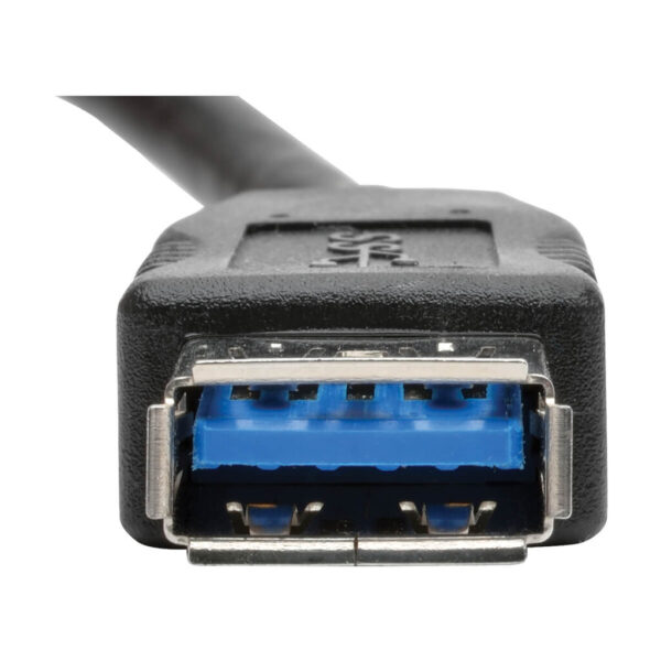 73428feb24343d06aa7e389dc724462d Tripp Lite series USB 3.0 All-in-One Keystone/Panel Mount Coupler Cable (F/F), Angled Connector, Black, 1 ft. (0.31 m)