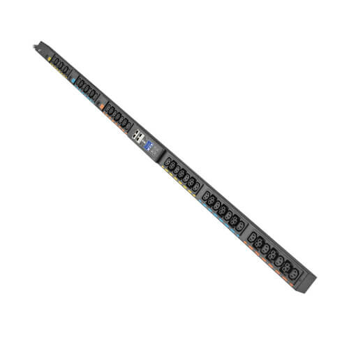 7383d56945a3021e662b4dda08c078c6 Eaton Single-Phase Managed Rack PDU G4, 208V, 42 Outlets, 24A, 5.8kW, L6-30 Input, 10 ft. Cord, 0U Vertical