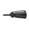 Tripp Lite series Rigid Industrial RF Coaxial Cable (M/M) - IP68, BNC Connectors, 10 ft. (3.1 m), Black