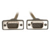 Tripp Lite series Low-Profile VGA High-Resolution RGB Coaxial Cable (HD15 M/M), 3 ft. (0.91 m)