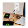 Tripp Lite series 4-Port Compact USB Wall Charger - GaN Technology, 100W PD Charging, 2 USB-C & 2 USB-A, White