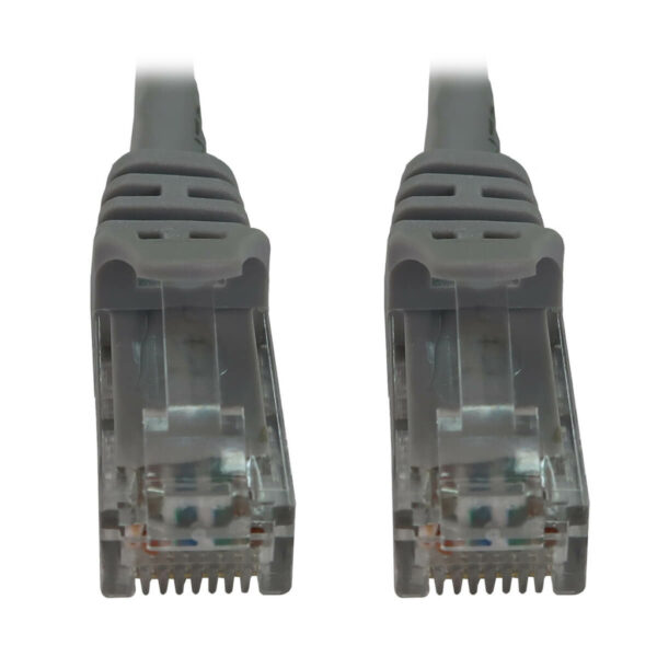 73cf4e1e2ff998df8fa62e1fbc0a243f Tripp Lite series Cat6a 10G Snagless Molded UTP Ethernet Cable (RJ45 M/M), PoE, Gray, 25 ft. (7.6 m)