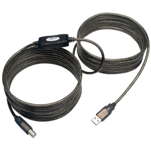 Tripp Lite series USB 2.0 A to B Active Repeater Cable (M/M), 25 ft. (7.62 m)