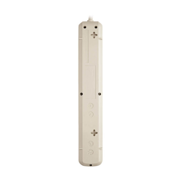 Tripp Lite series Protect It! 7-Outlet Surge Protector, 4 ft. (1.22 m) Cord, 1080 Joules, 1 Diagnostic LED, Light Gray Housing - TLP74R