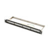 Tripp Lite series 24-Port 1U Rack-Mount Shielded Blank Keystone/Multimedia Patch Panel, RJ45 Ethernet, USB, HDMI, Cat5e/6