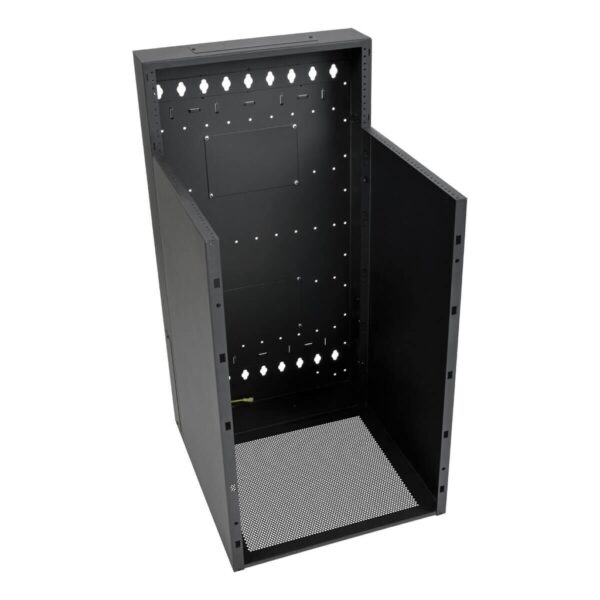 742e90f220bc605d6043c00cbebe445f Tripp Lite series SmartRack 16U Low-Profile Vertical-Mount Wall-Mount Half-Height Server Rack Enclosure