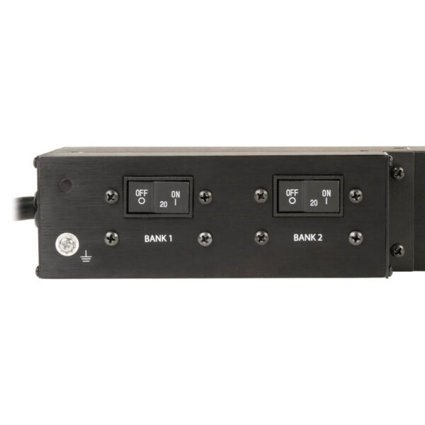Eaton 5.5kW Single-Phase Switched PDU, Outlet Monitoring, 208/230V Outlets (20 C13 & 4 C19), 0U, LX Interface, TAA