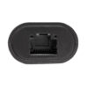 Tripp Lite series 3-Port USB 3.x (5Gbps) Hub with LAN Port, USB-C to 3x USB-A Ports and Gigabit Ethernet, Black