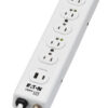 Tripp Lite series Safe-IT UL 1363 Medical-Grade Power Strip, 6 Hospital-Grade Outlets, USB Charging, Safety Covers, Antimicrobial, 2 ft. Cord
