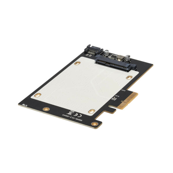 74b73daf050817a6d47ddbeb5b851144 Tripp Lite series U.2 to PCIe Adapter for 2.5" NVMe U.2 SSD, SFF-8639, PCI Express (x4) Card
