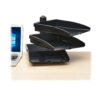 Tripp Lite series 3-Tray Document Holder with Desktop Clamp, TAA