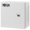 74f3fb68748c810e3326066f9014d264 Tripp Lite series SmartRack Outdoor Industrial Enclosure with Lock - NEMA 4, Surface Mount, Metal Construction, 10 x 10 x 10 in., Gray