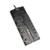 Tripp Lite series Protect It! 12-Outlet Surge Protector, 8 ft. (2.43 m) Cord, 2880 Joules, Tel/Modem/Coaxial/Ethernet Protection