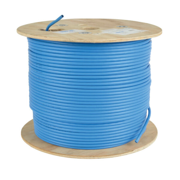 Tripp Lite series Cat5e 350 MHz Solid Core (UTP) PVC Bulk Ethernet Cable - Blue, 1000 ft. (304.8 m), TAA