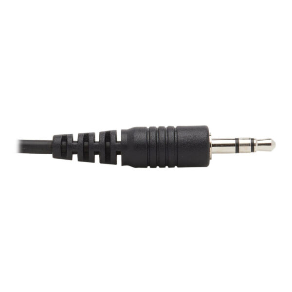 Tripp Lite series Dual DisplayPort KVM Cable Kit - DP, USB, 3.5 mm Audio (3xM/3xM) + DP (M/M), 4K, 4:4:4, 10 ft. (3.05 m), Black
