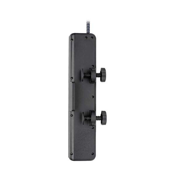 75d1d14897340bd5bf98bf6fa900c00d Tripp Lite series Safe-IT 6-Outlet Surge Protector, 2 USB Charging Ports, 8 ft. Cord, 5-15P Plug, 2100 Joules, Antimicrobial Protection, Black