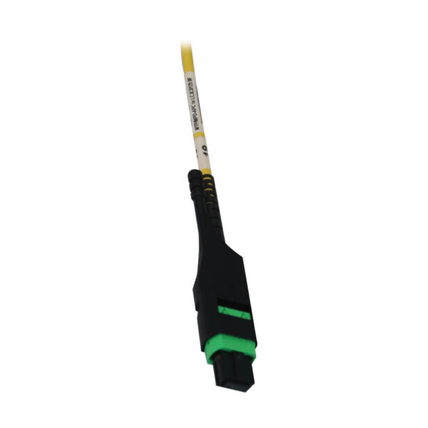 Tripp Lite series Preloaded Fiber Patch Panel, 3U - 24x (12F MTP/MPO-APC to 4x LC Duplex F/F) 8F Trunk Cables, OS2 Singlemode, 10 m (32.8 ft.)