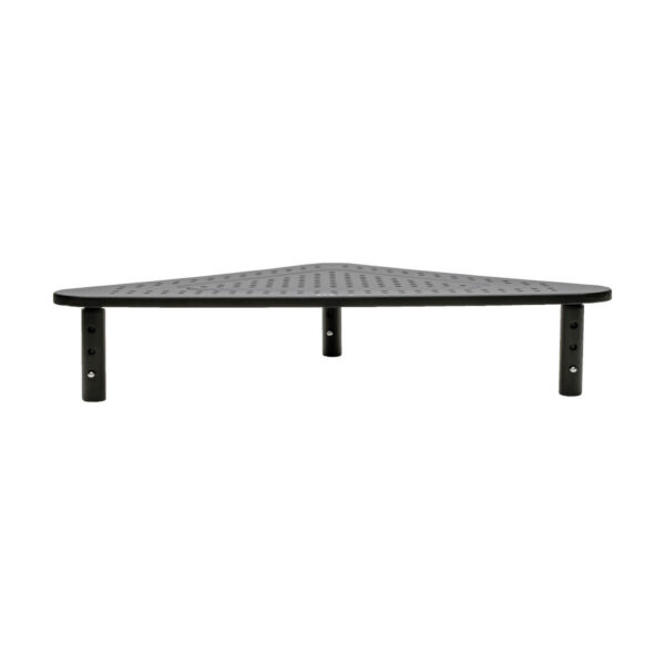 Tripp Lite series Monitor Riser for Desk, 12 x 20 in. - Height Adjustable, Corner, Metal, Black