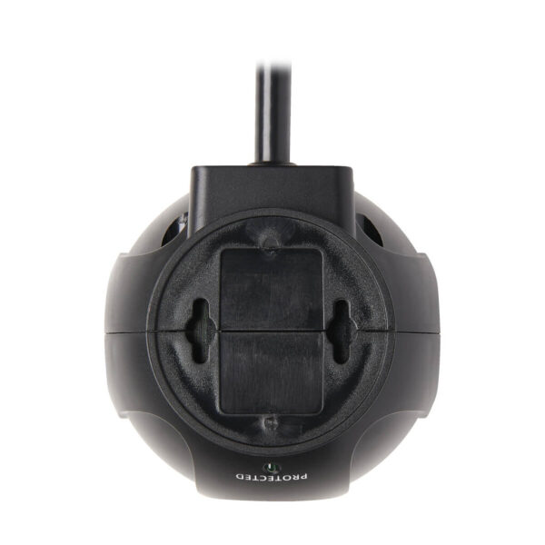 76487b47fffad48f5c2b1e9bc6fc5748 Tripp Lite series 3-Outlet Spherical Surge Protector, 4 USB Ports (4.8A Shared) - 6 ft. (1.83 m) Cord, 5-15P Plug, 540 Joules, Black