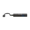 Tripp Lite series USB-C Multiport Adapter - HDMI 4K 60 Hz, 4:4:4, HDR, USB 3.x (5Gbps) Hub Ports, 100W PD Charging, Black