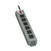 Tripp Lite series Industrial Power Strip Metal, Lighted Power Switch, 6-Outlet, 6 ft. (1.8 m) Cord