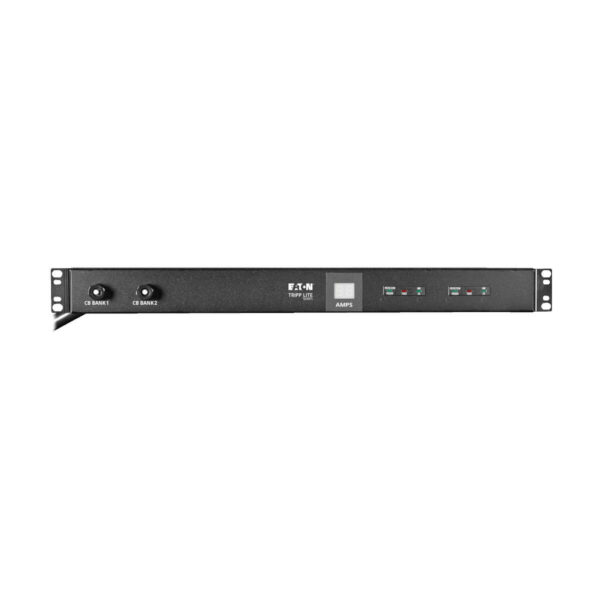 76b651906e83c2e675e4ace806e14fe0 Tripp Lite 2.9kW 1-Phase Basic PDU with ISOBAR, 120V, 3840 Joules, 12 5-15/20R Outlets, L5-30P Input, 15 ft. Cord, 1U Rack, TAA - PDUH30-ISO