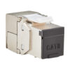 Tripp Lite series Cat8 STP Shielded Tool-Free Keystone Jack, 568A/568B, TAA