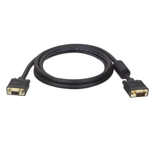 Tripp Lite series VGA High-Resolution RGB Coaxial Cable (HD15 M/F)), 25 ft. (7.62 m)