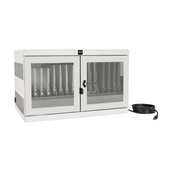 Tripp Lite series Multi-Device Charging Station, 16 AC Outlets, Chromebooks and Laptops, White