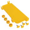 Tripp Lite series Toolless End Cap for Fiber Routing System, 240 mm (10 in.)