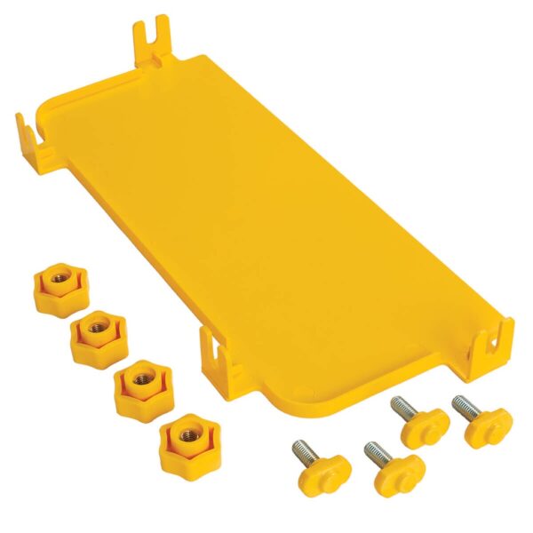 Tripp Lite series Toolless End Cap for Fiber Routing System, 240 mm (10 in.)