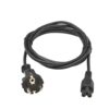 Tripp Lite series Laptop Power Cord, Schuko to C5 - 2.5A, 250V, H05VV-F, 2 m (6.6 ft.), Black - P058-02M-EU
