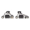 77091b5df9153f06879ac6b469cd28c5 Tripp Lite series DisplayPort KVM Cable Kit, 3 in 1 - 4K DisplayPort, USB, 3.5 mm Audio (3xM/3xM), 4:4:4, 10 ft. (3.05 m), Black