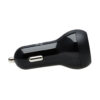 Tripp Lite series Dual-Port USB-C Car Charger with 45W PD Charging - USB-C (27W), USB-C (18W), Black