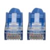 Tripp Lite series Cat6 Gigabit Snagless Molded (UTP) Ethernet Cable (RJ45 M/M), PoE, Blue, 8 ft. (2.43 m)