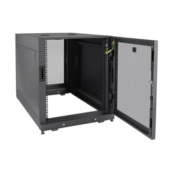 Tripp Lite series 14U SmartRack Extra Deep Small Server Rack Enclosure, Doors & Side Panels Included