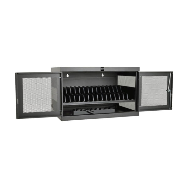 77bc322d52d51fcf45c8c8b08160818e Tripp Lite series Multi-Device Charging Station, 16 AC Outlets, Chromebooks and Laptops, Wall-Mount and Cart Options, Black