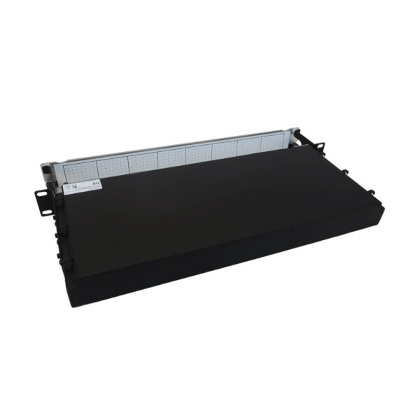 Tripp Lite series Preloaded Fiber Panel, 1U - 4x (8x LC/LC Duplex M/M) 16F Trunk Cables, OS2 Singlemode, 10 m (32.8 ft.)