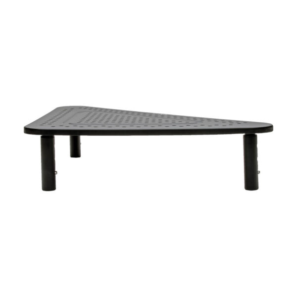 Tripp Lite series Monitor Riser for Desk, 12 x 20 in. - Height Adjustable, Corner, Metal, Black
