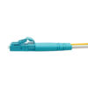 7826659794370ce9ffe0097f4d5ff0b4-5 Tripp Lite series 100G Duplex Multimode 50/125 OM5 LSZH Fiber Optic Cable (LC/LC), Lime Green, 3 m