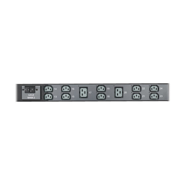 Eaton 8.6kW 200-240V 3-Phase IsoBreaker Managed PDU - Gigabit, 36 Outlets, L15-30P Input, LCD, 10 ft. (3 m) Cord, 0U, 70 in. (1.8 m) Height, TAA