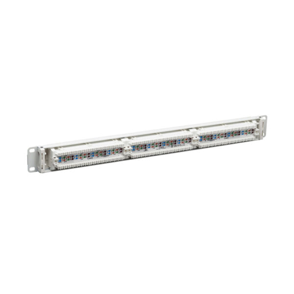 7857cb0cf167a8c3c8cf1d868444a89f Tripp Lite series 24-Port Cat6 Patch Panel - 4PPoE Compliant, 110/Krone, 568A/B, RJ45 Ethernet, 1U Rack-Mount, White, TAA