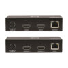 787c0793767836a5422a1a6c4793867e Tripp Lite series 2-Port HDMI over Cat6 Extender Kit, Transmitter/Receiver - 4K 60 Hz, HDR, 4:4:4, PoC, 230 ft. (70.1 m), TAA
