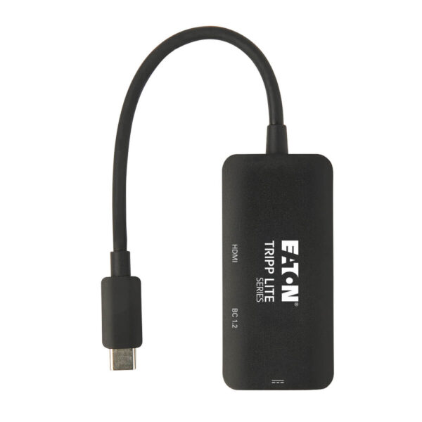 Tripp Lite series USB-C Multiport Adapter - HDMI 4K 60 Hz, 4:4:4, HDR, USB 3.x (5Gbps) Hub Ports, 100W PD Charging, Black