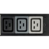 Tripp Lite series 3-Phase Local Metered PDU, 8.6 kW, 45 208V outlets (36 C13, 9 C19), 6 ft. (1.83 m) NEMA L21-30P Input connection, TAA Compliant