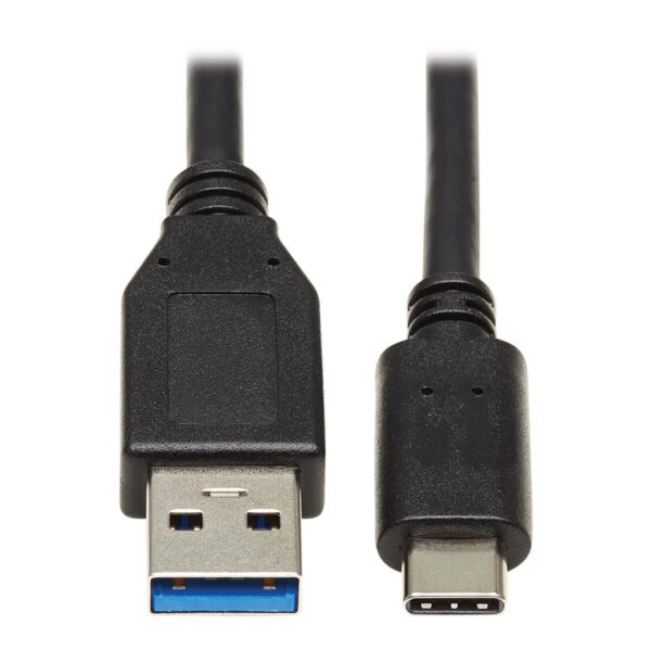 Tripp Lite series USB-C to USB-A Cable (M/M), USB 3.2 Gen 2 (10 Gbps), Thunderbolt 3 Compatible, 20-in. (50.8 cm)